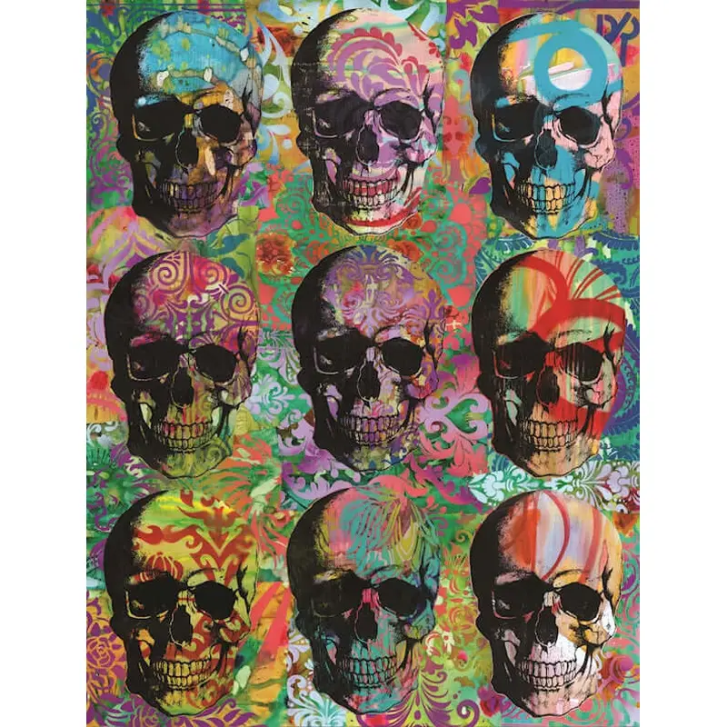 Dean Russo Skull Mosaic Journal