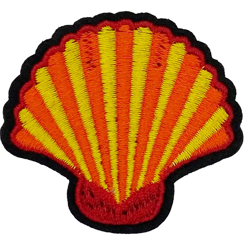 Seashell (Red & Yellow) - Patch