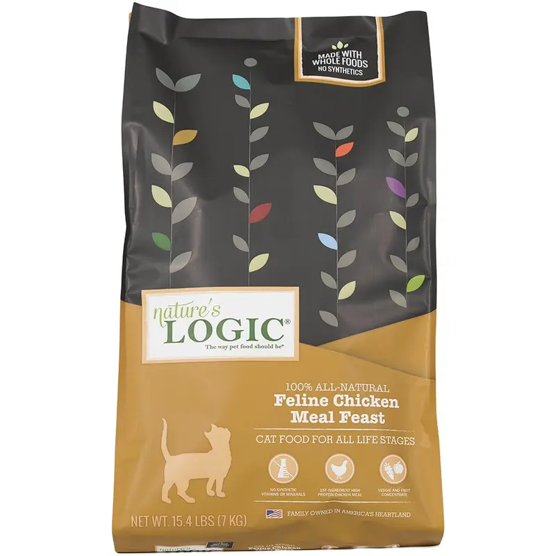 Nature's Logic Feline Chicken Meal Feast Dry Cat Food