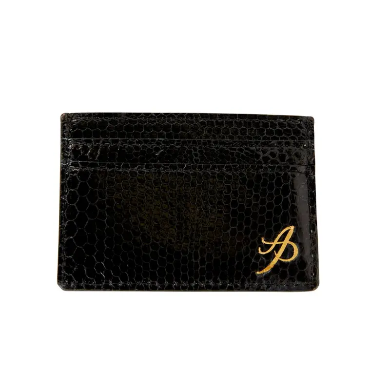 Black Snake Card Wallet
