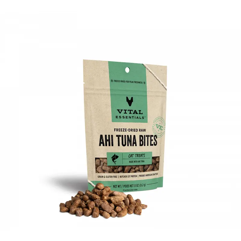 Vital Essentials Vital Cat Freeze Dried Ahi Tuna Cat Treats