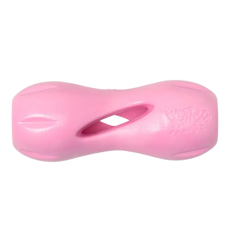 WEST PAW Qwizl Toy for Dogs, Bubblegum, L, 6.5"