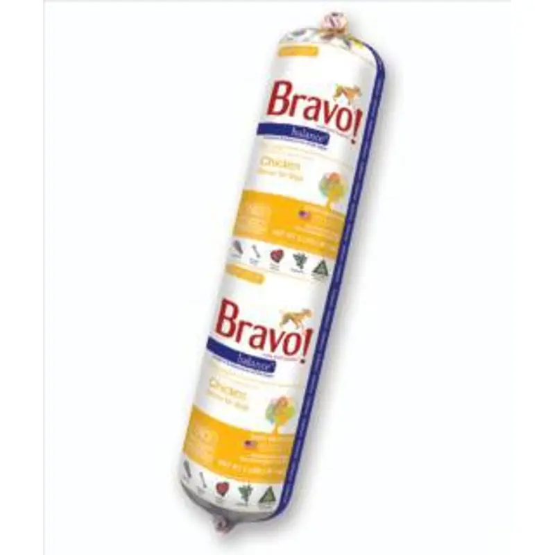 Bravo Balance Chicken Chub Frozen Raw Pet Food 2lb