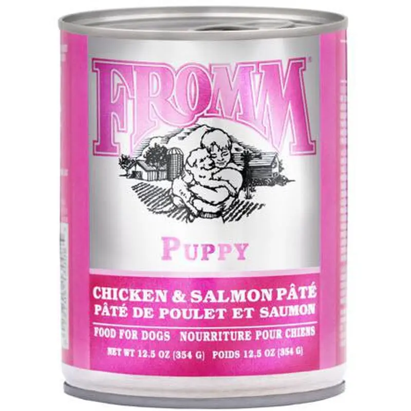 Fromm Puppy Can Classic  Chicken & Salmon Pate