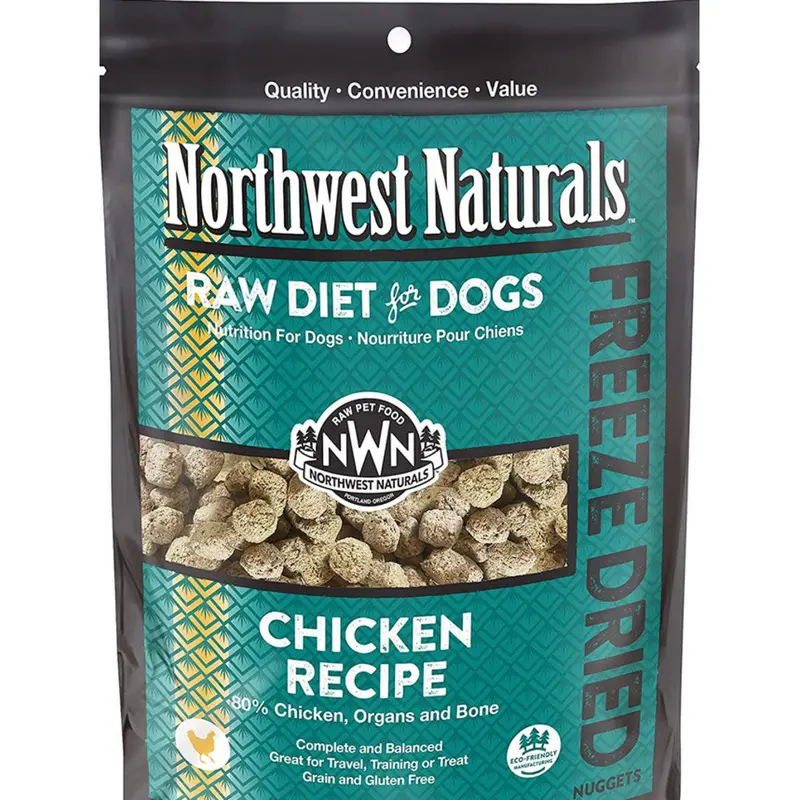 Northwest Naturals Freeze Dried Dog Nuggets Chicken 25 oz