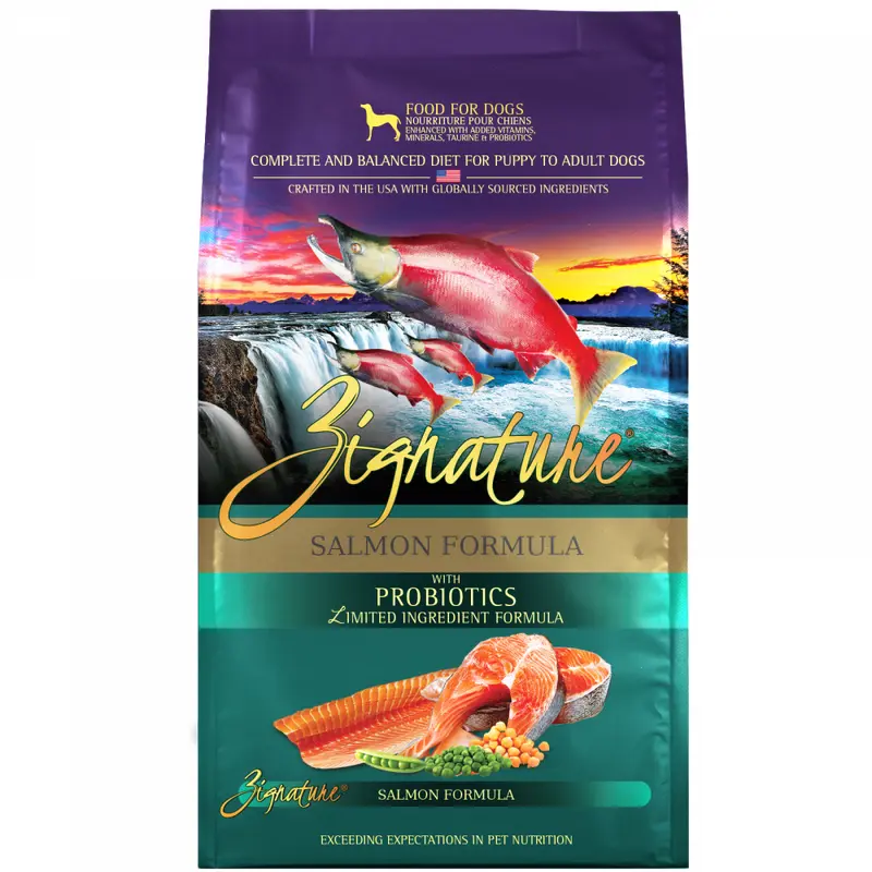 Zignature Limited Ingredient Diet Grain Free Salmon Recipe Dry Dog Food