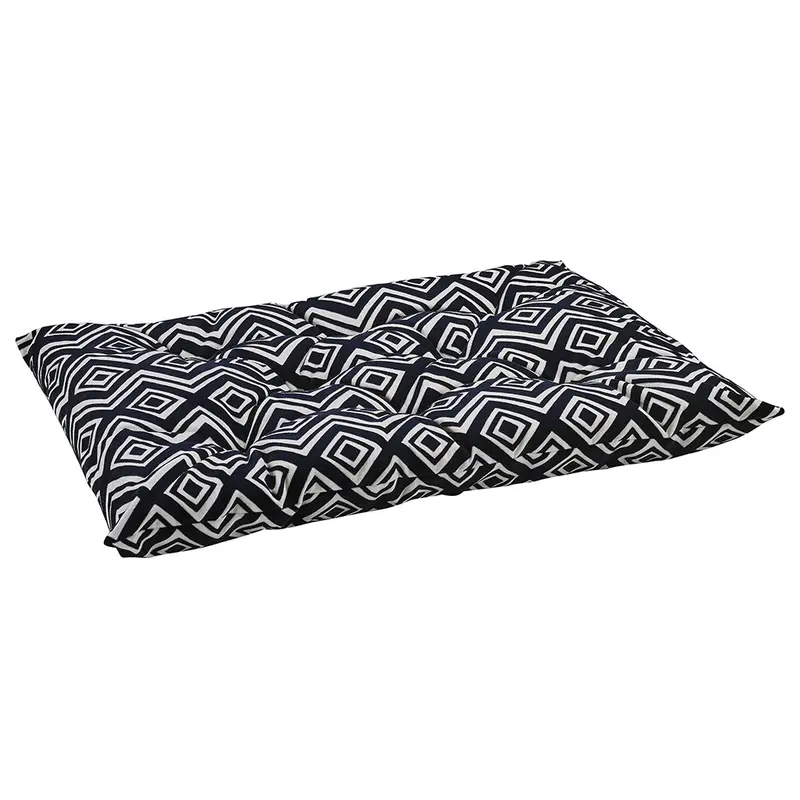 Azure Tufted Cushion