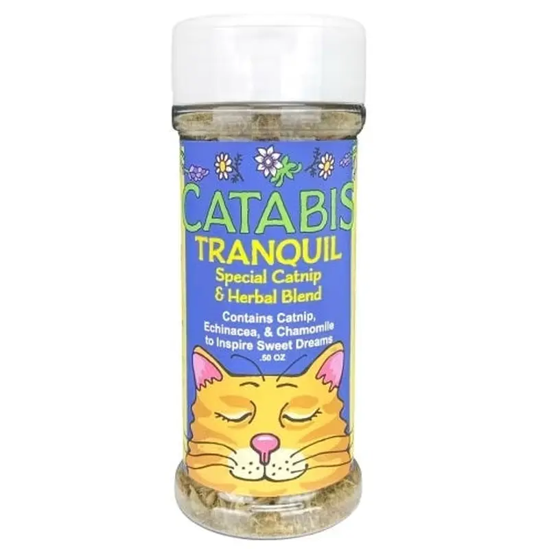 Catabis Catnip & Herb "Tranquil" Blend- .5 oz Shaker Jar