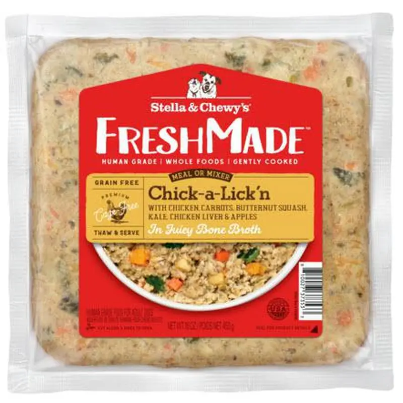 Stella & Chewys Dog Frozen Freshmade Chickalickin 16oz