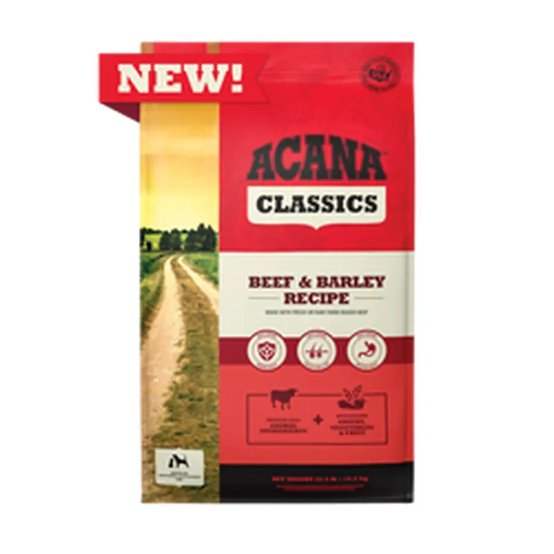 Acana Adult Classics Beef and Barley Dog Food