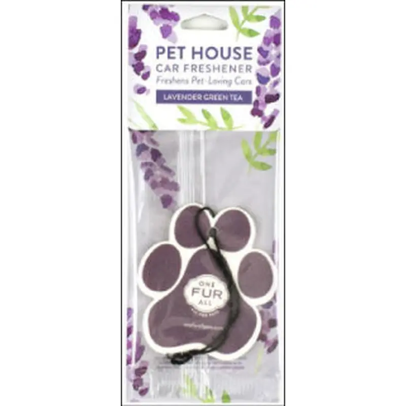 Pet House Car Air Freshener Lavender Green Tea