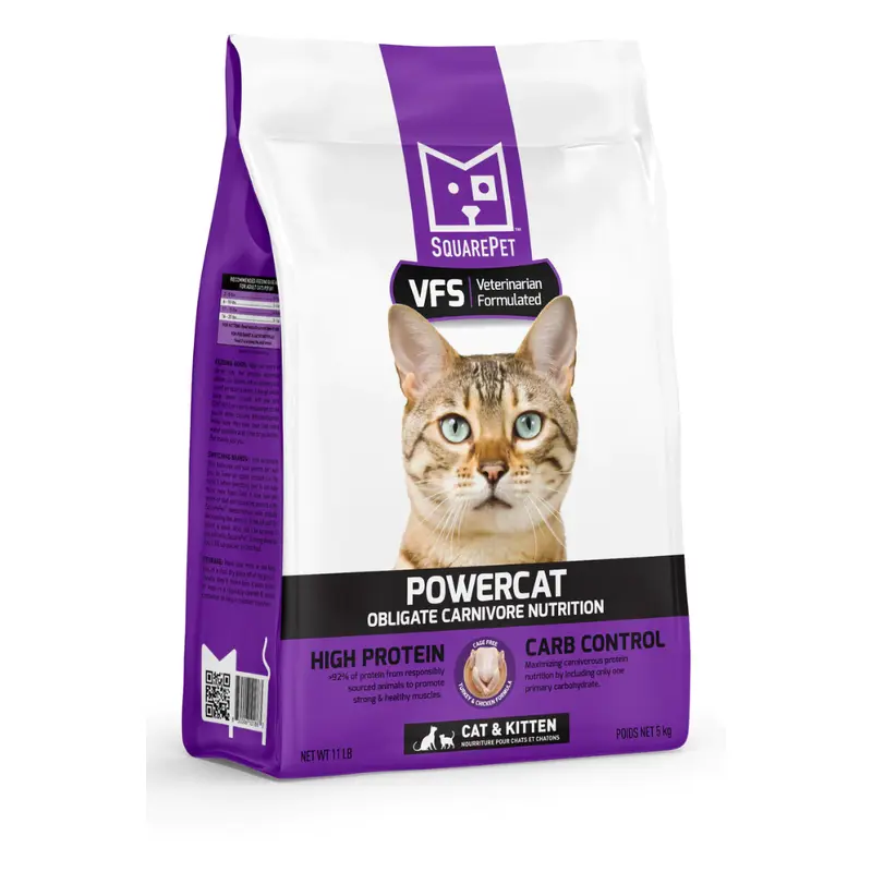 Square Pet VFS PowerCat Turkey & Chicken