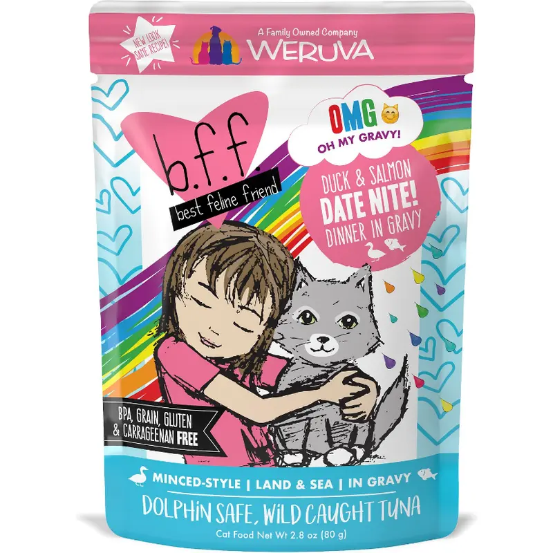 Weruva BFF OMG Date Nite! Duck & Salmon Pouch