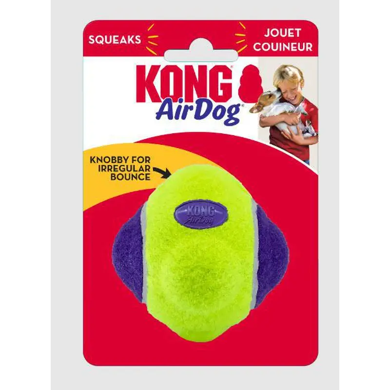 Kong AirDog Squeaker Knobby Ball