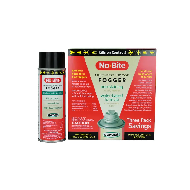 Durvet No-BiteTM Multi-Pest Indoor Fogger