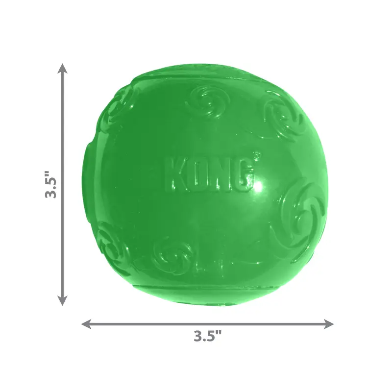 Kong Dog Toy Squeezz Ball 1pk Assorted eXtra Large