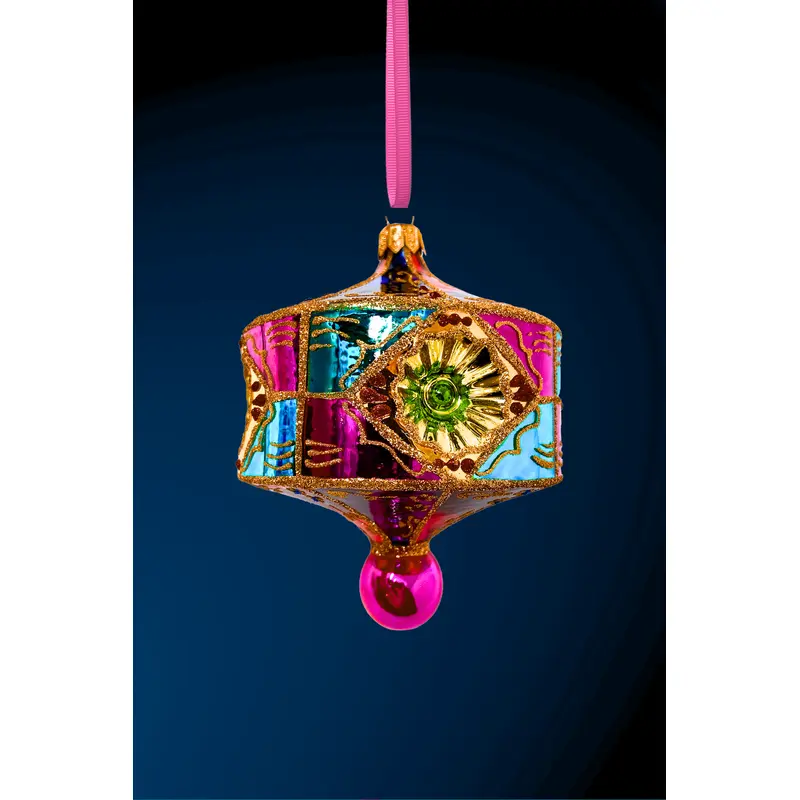 Palazzo Serenita Glass Christmas Ornament