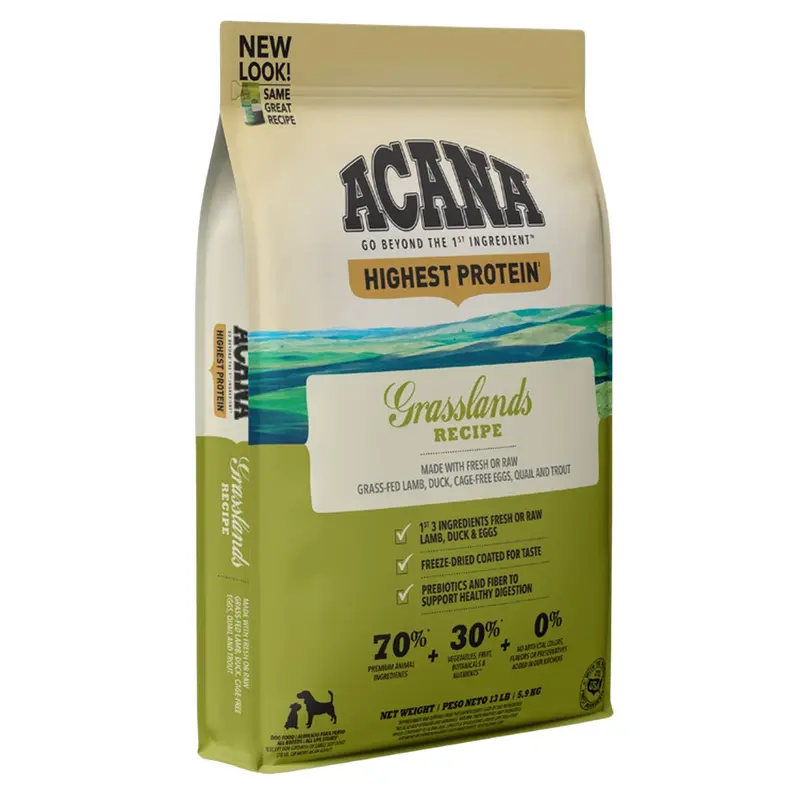 Acana Regionals Grasslands Dry Dog Food - Lamb & Duck - 5lb Bag