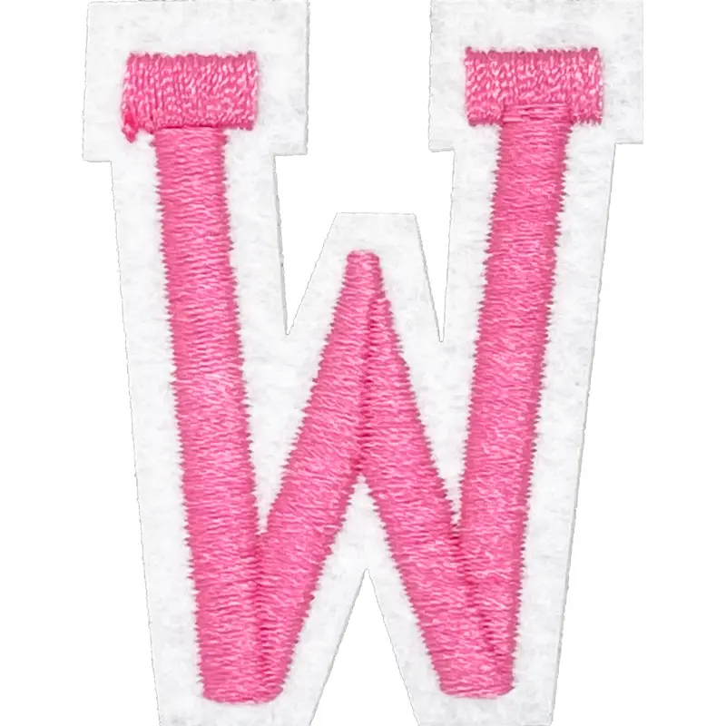 Pink W - Patch