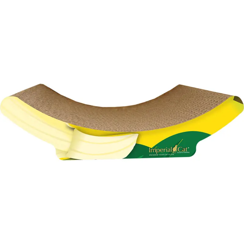 Imperial Cat Scratcher Cozy Curl Banana