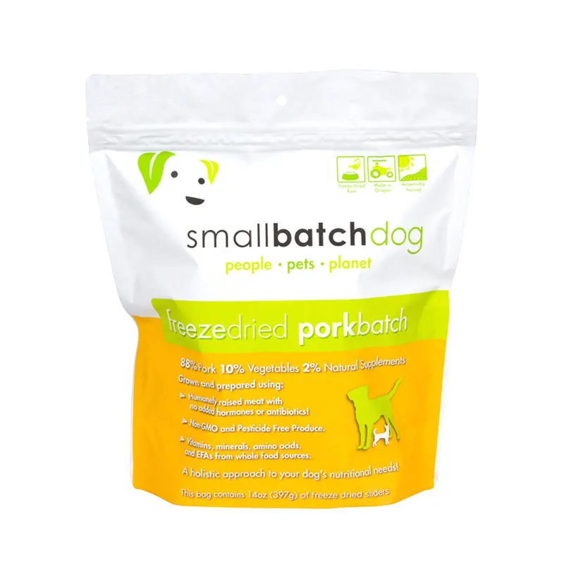 Small Batch Freeze Dried Pork Sliders 14 oz.