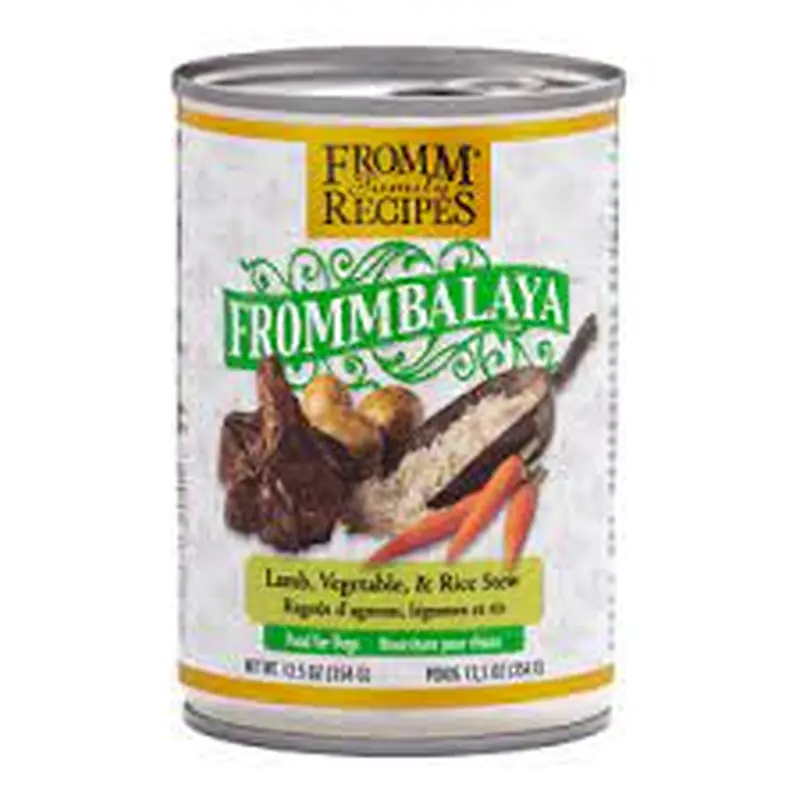 Fromm Family Recipes Frommbalaya Lamb, Vegetable, & Rice Stew Food for Dogs 12.5 oz