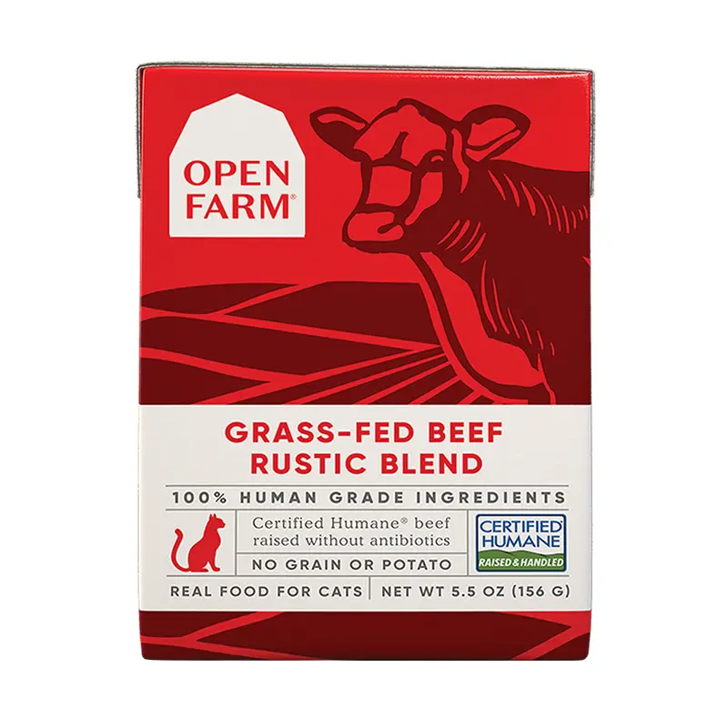 Open Farm Rustic Blends Cat foor 5.5oz Beef