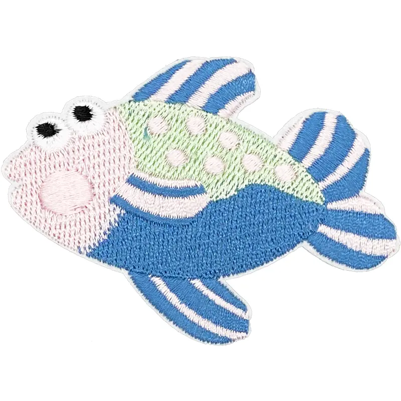 Fish (Pink & Blue) - Patch
