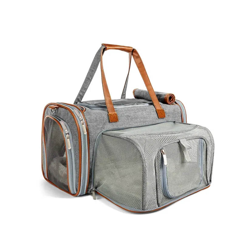 Mr. Peanuts Gold Series Standard Size Airline Compliant Expandable Pet Carrier