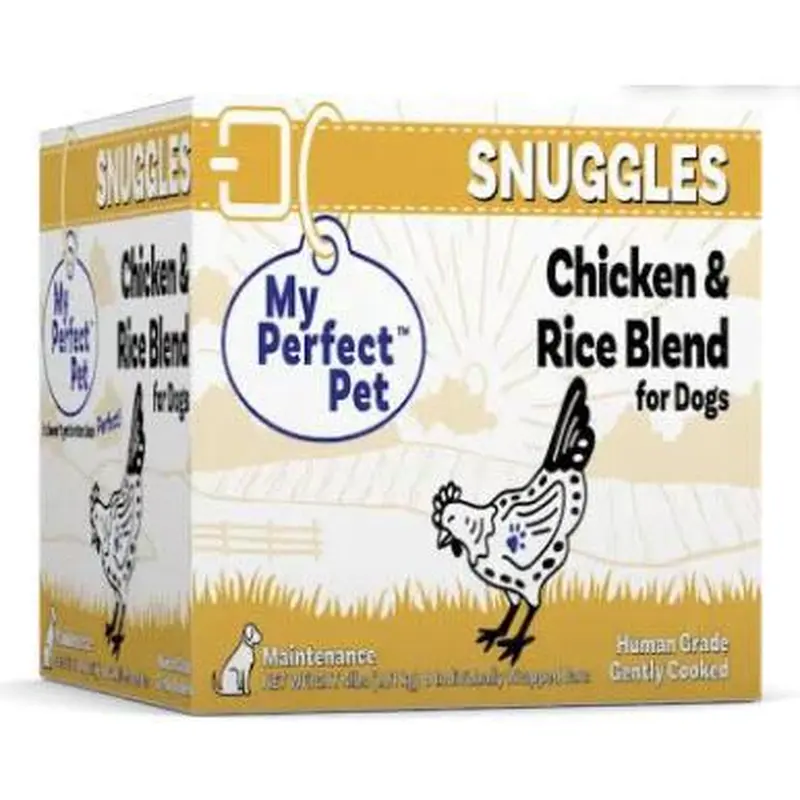 My Perfect Pet Dog Frozen Snuggle's Gently Cooked Chicken & Rice