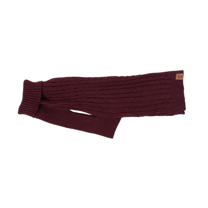 Shedrow K9 Brentwood Cable Knit Dog Sweater Plus L Wine Tasting