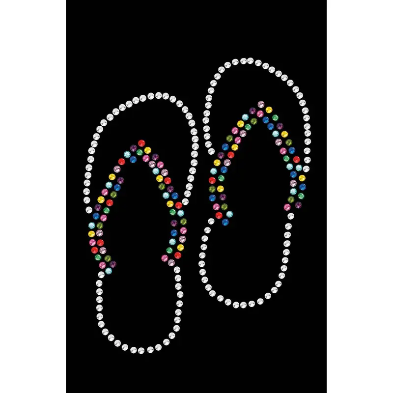 Flip Flops (Rhinestone) -  Custom Tutu