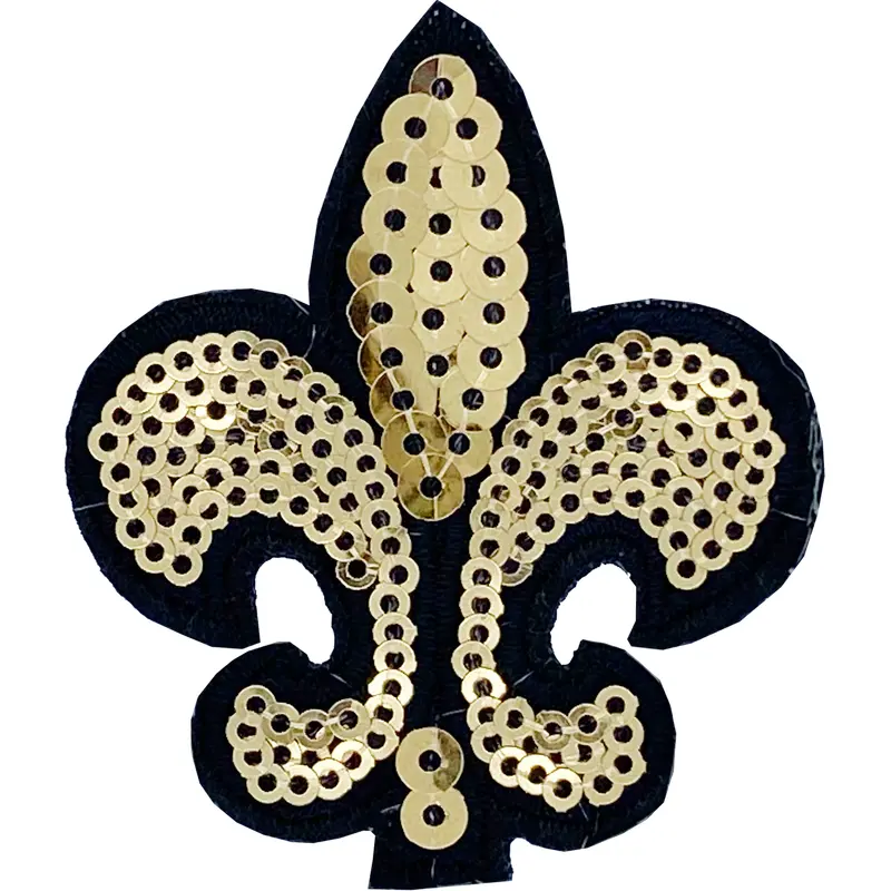 Gold Fleur de Lis - Patch
