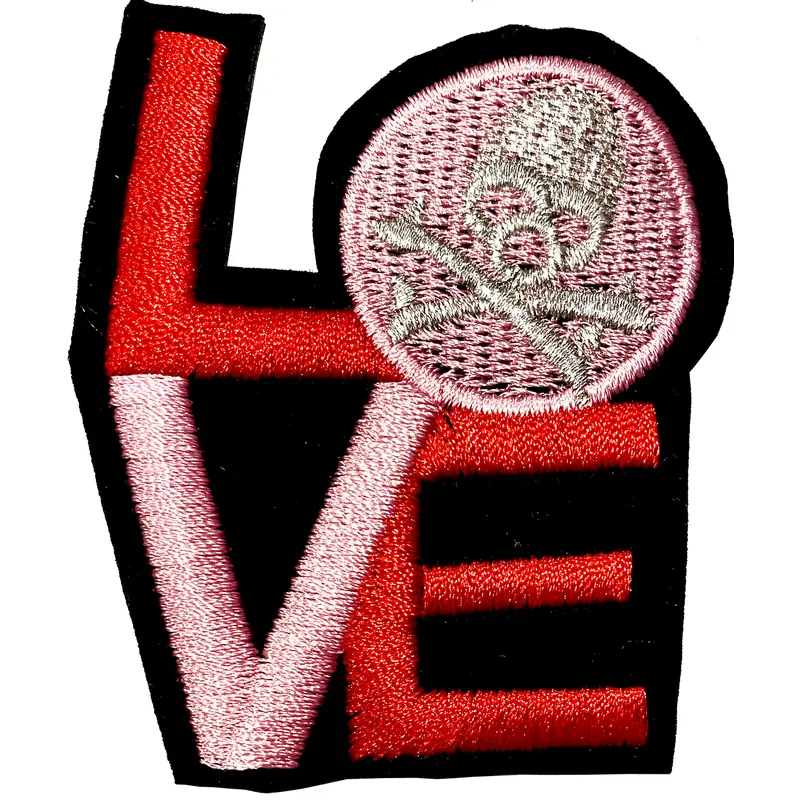 Love with Skull - Patch