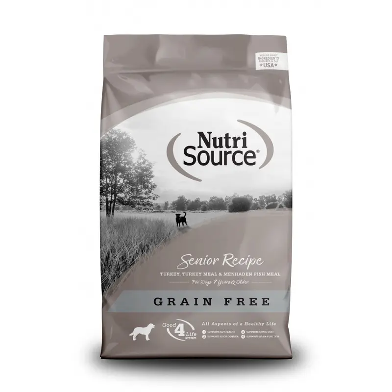 NutriSource Grain Free Senior Recipe Dry Dog Food
