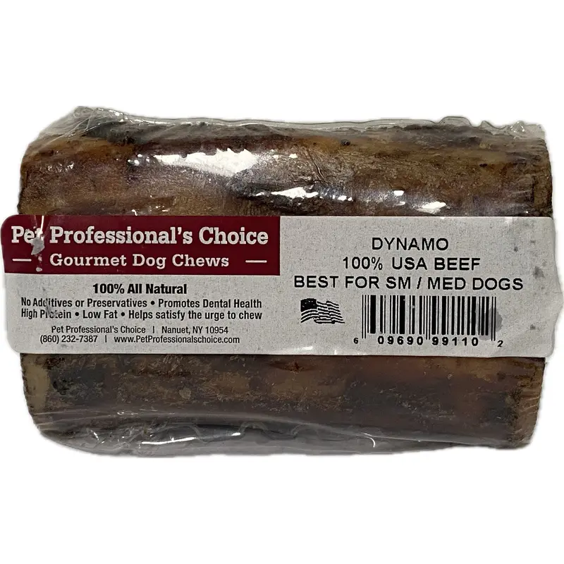 Pet Professionals Choice USA Dynamo Beef Bone 4"