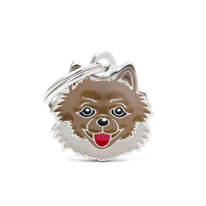My Family ID Pomeranian Tag