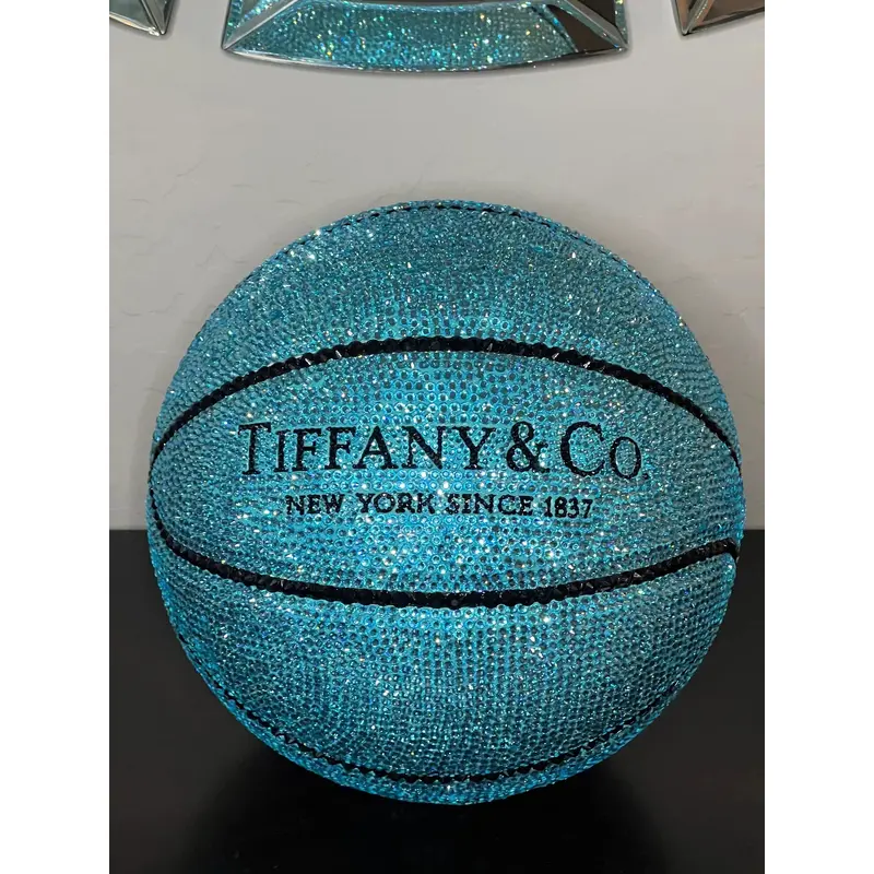 Crystal Tiffany Blue Basketball