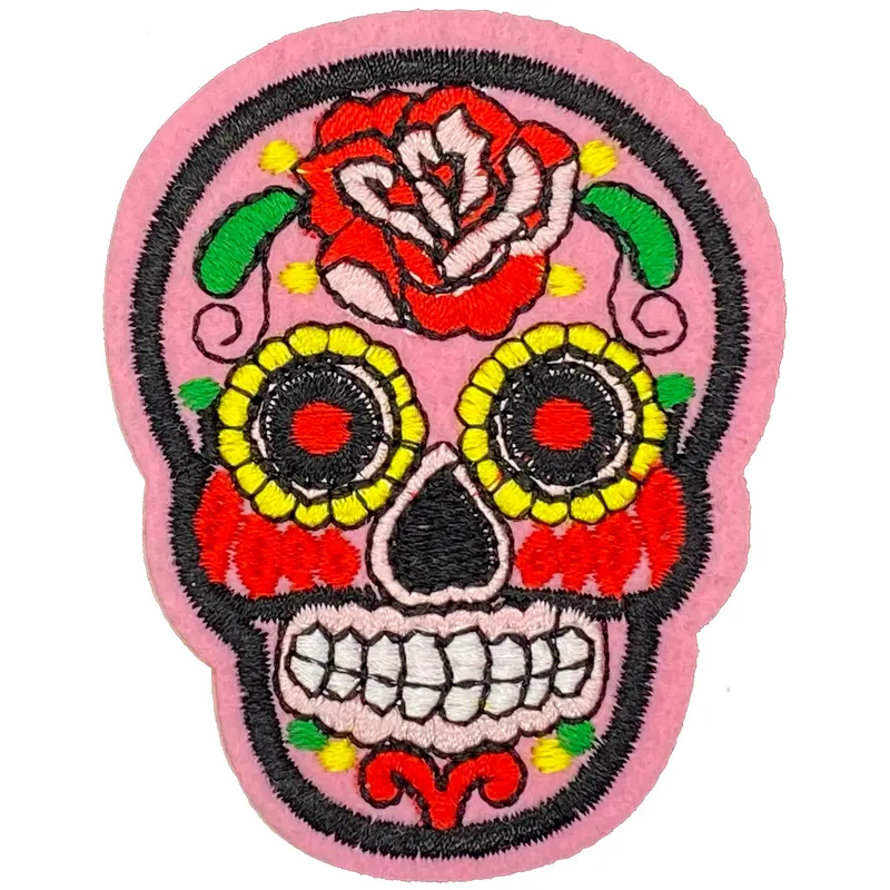 Pink Sugar Skull - Patch