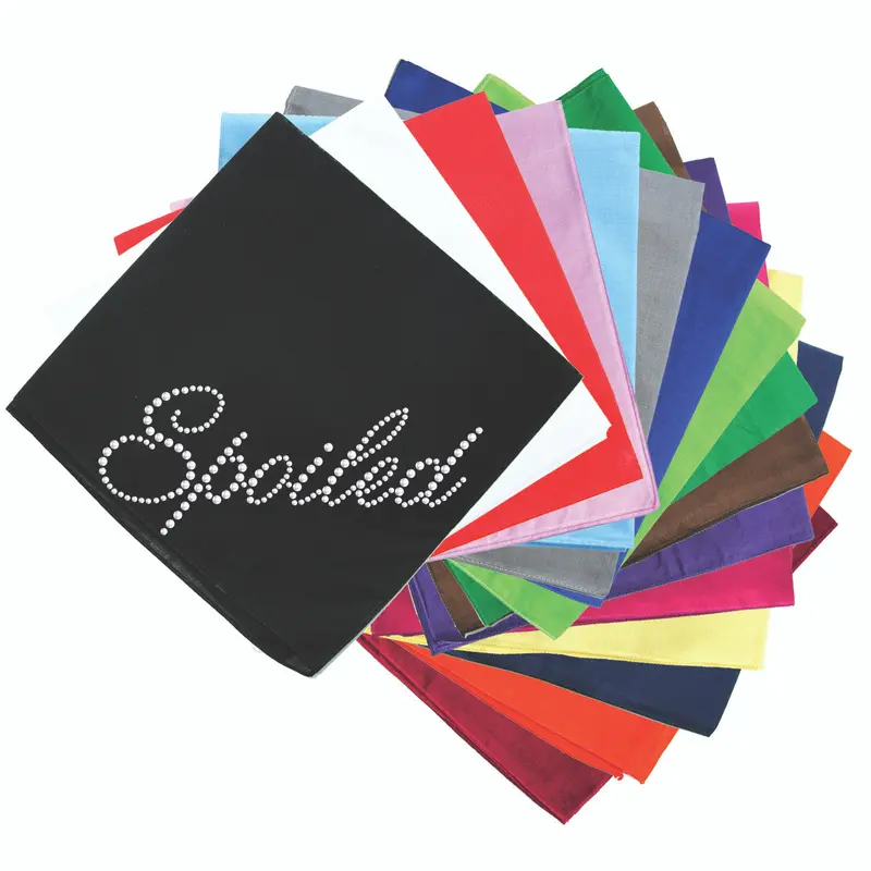 Spoiled (Silver Nailheads) - Bandanna
