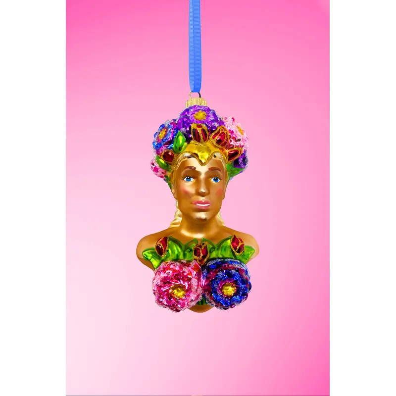 Spring Beauty (Eden) Polish Glass Ornament