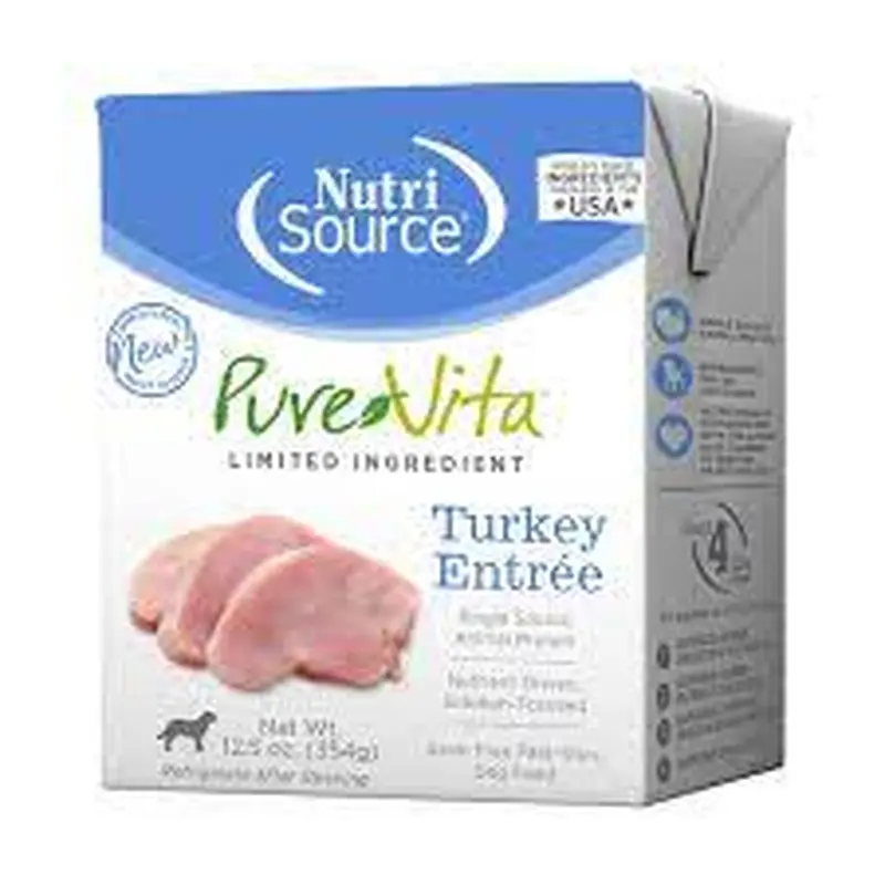 Purevita Grain Free Turkey Entre Limited Ingredient Wet Dog Food