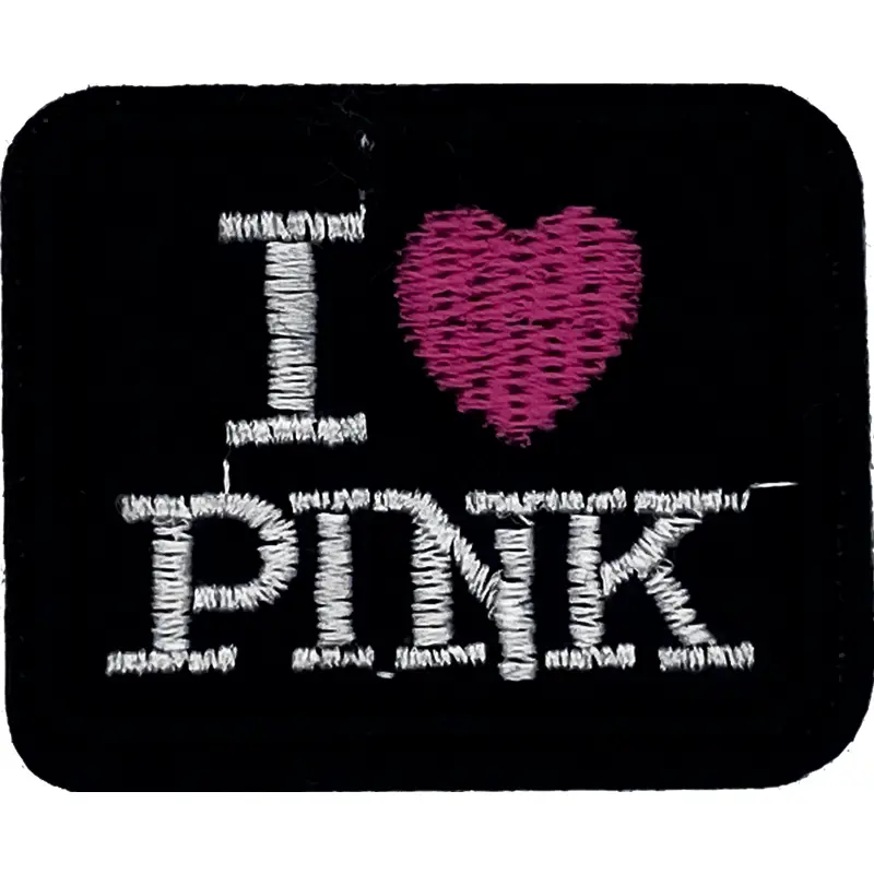 I Love Pink - Patch