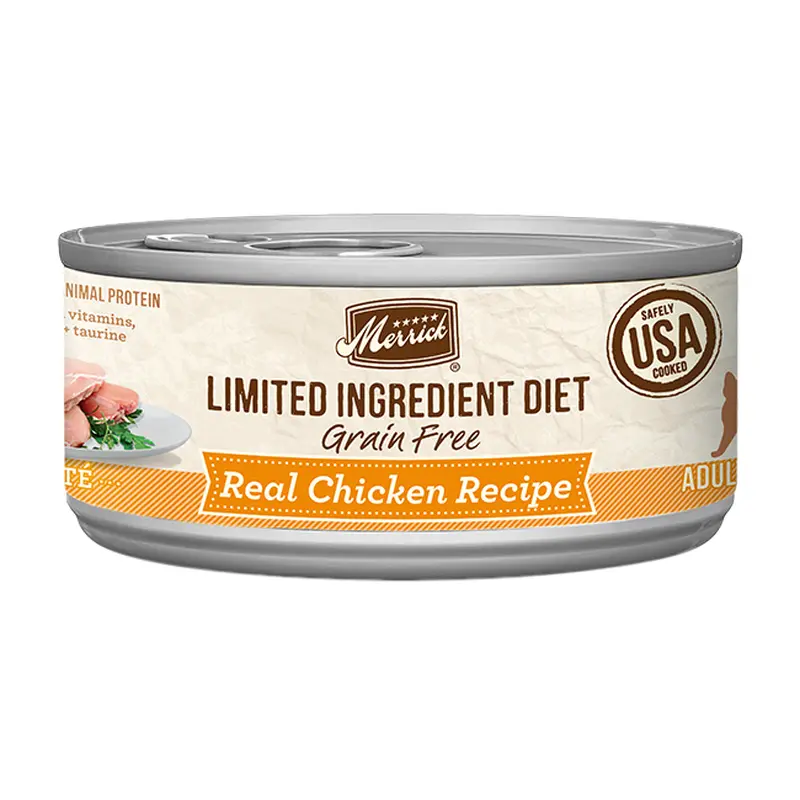 Merrick Limited Ingredient Diet Grain Free Chicken Wet Cat Food (5oz)