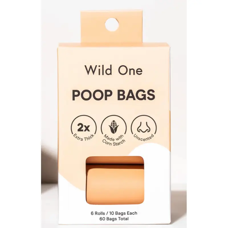Wild One Poop Bags Box