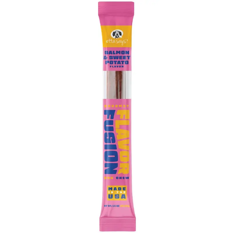 Etta Says Fusion Chew Salmon and Sweet Potato Dog Treat (1.75oz)