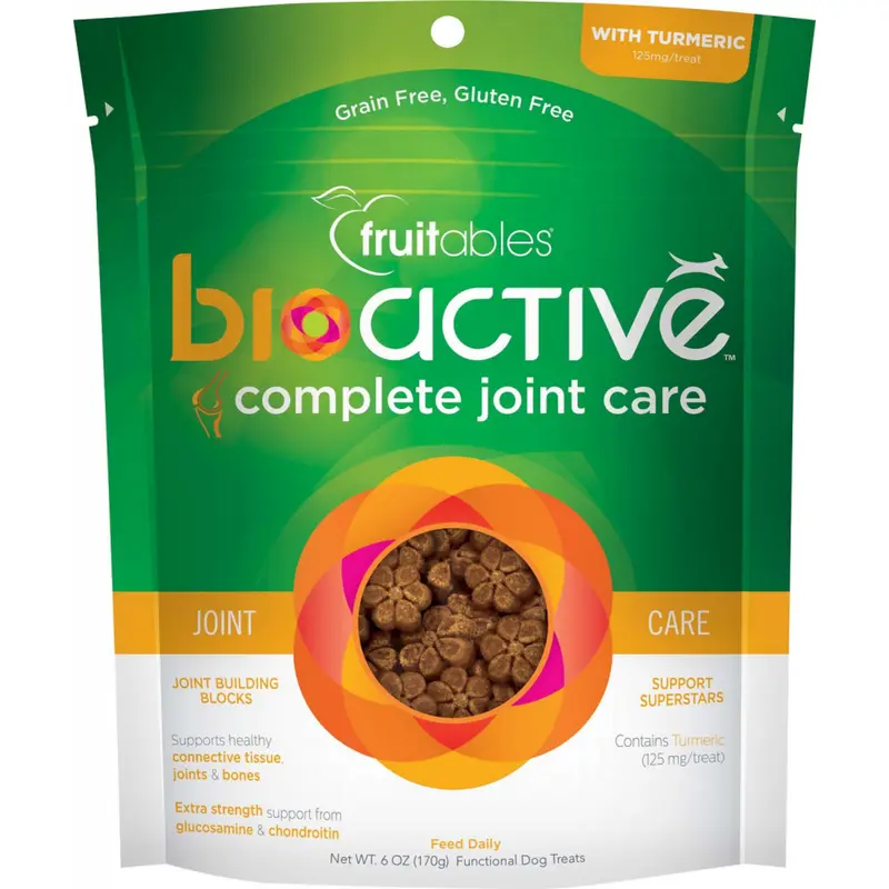 Fruitables BioActive Complete Joint Care Grain Free Soft Chews for Dogs