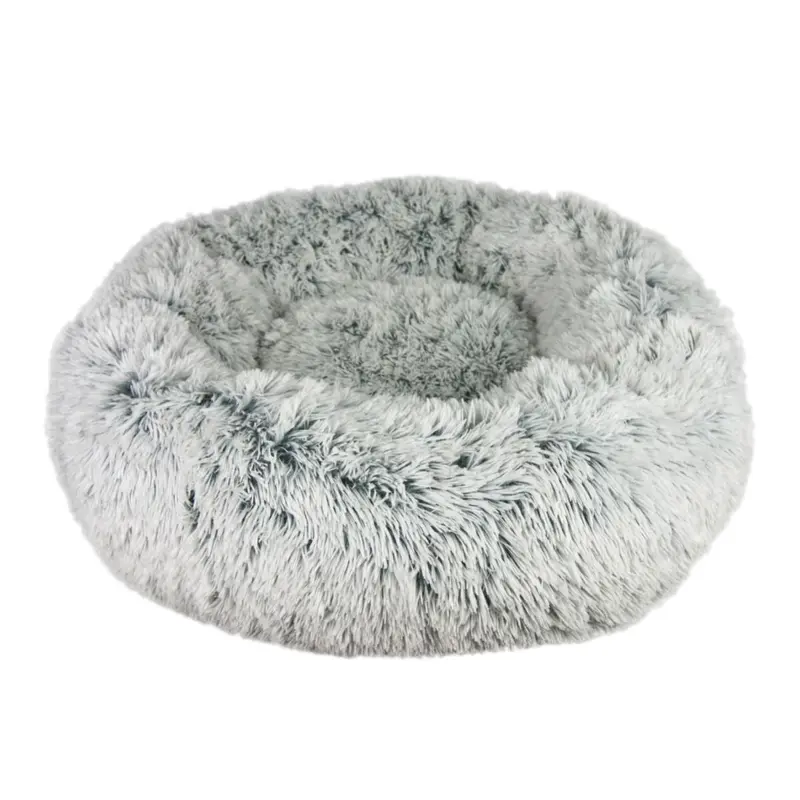 Tall Tails Cuddle Donut Pet Bed Khaki 23" S