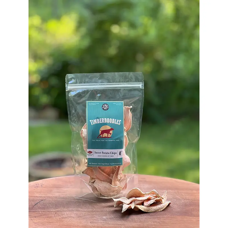 Timberdoodles Dog Treats 4oz Sweet Potato