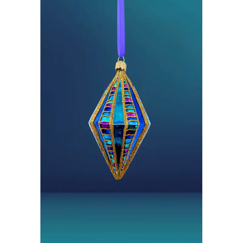 Stardust Diamond Glass Ornament